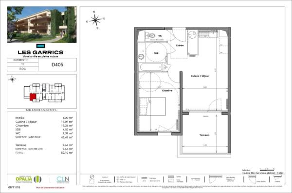 GARRICS_D405_PLAN_NIMES_CHU_CAPRIM_MONTPELLIER